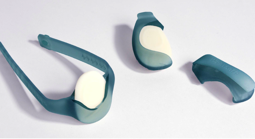 prototypes cast in silicone show various forms