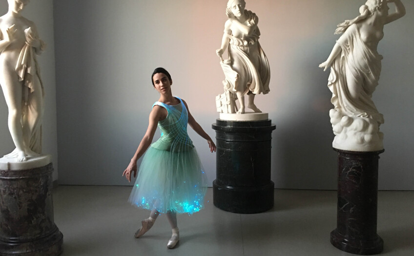 Fiber Optic Tutu at Brooklyn Museum