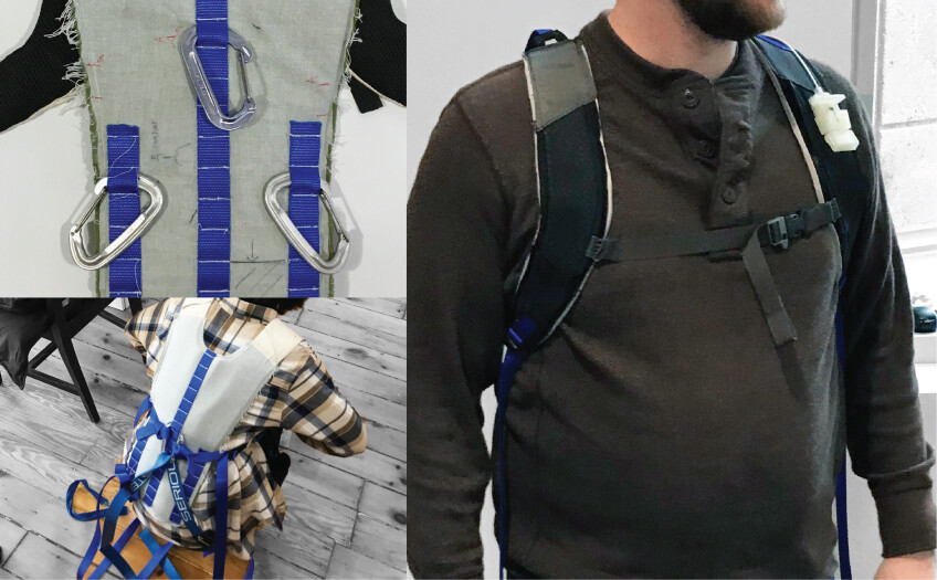 models testing apex exosuit design mockups