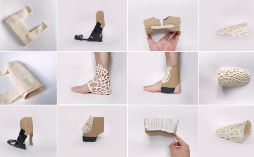 Mixo-suit ankle component design process