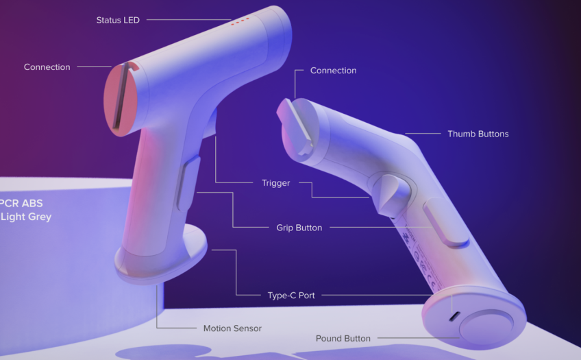 video Game Controller product anatomy