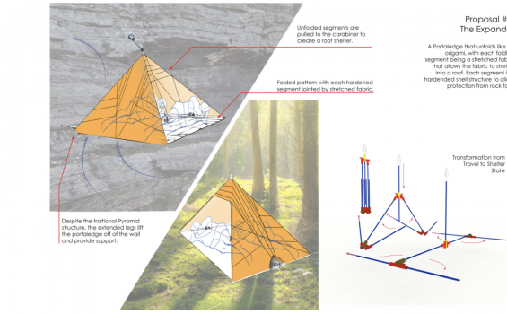climbers tent design ideation sketches