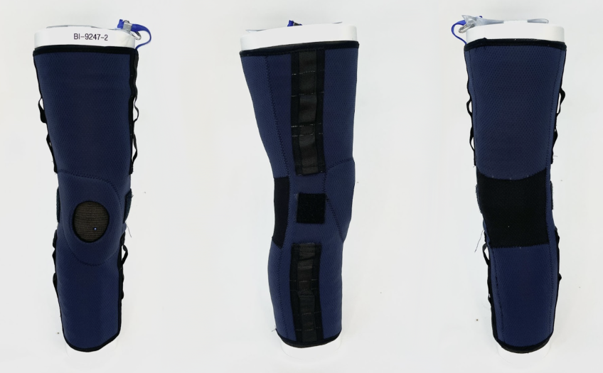 Breg CrossRunner™ Soft Knee Brace late stage prototype