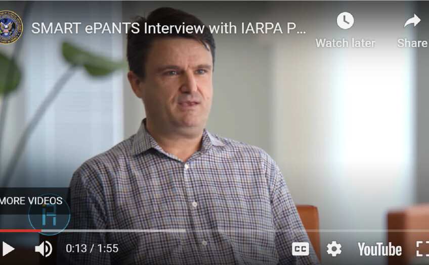 SMART ePANTS Interview with IARPA PM Dawson Cagle