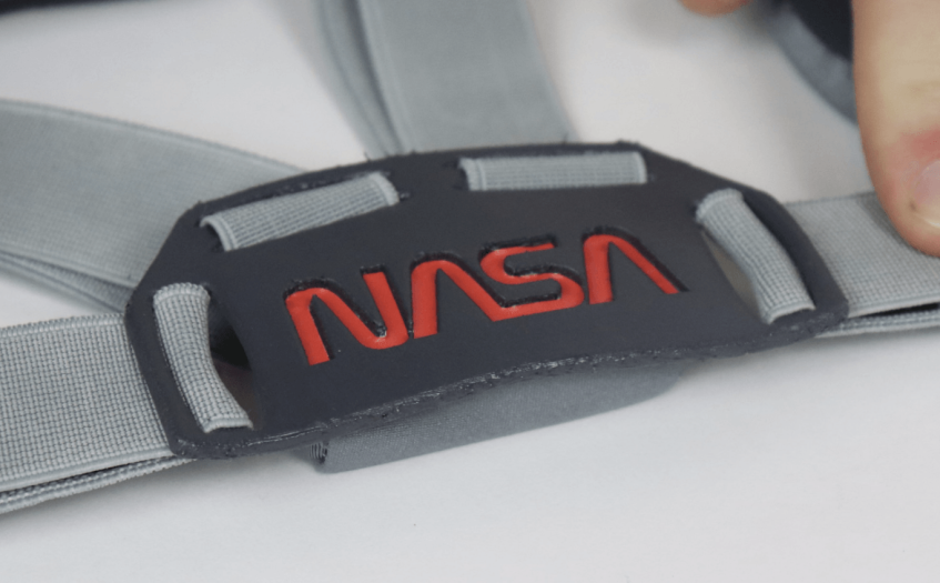 NASA xEMU bone conduction headset