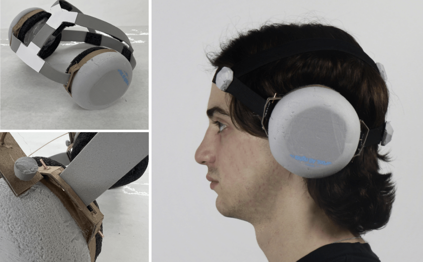 xEMU bone conduction headset prototypes