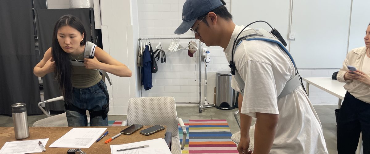 blue angel medical exosuit prototype testing