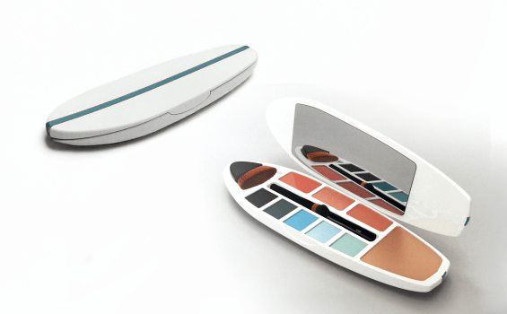 Miami Dolphins surfboard Makeup Kit