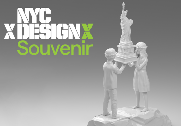 NYC Souvenir Pop-Up Postcard