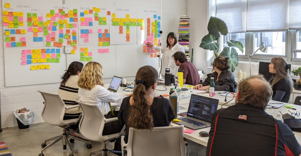 Client Meeting for Koldbot at Interwoven Design Group