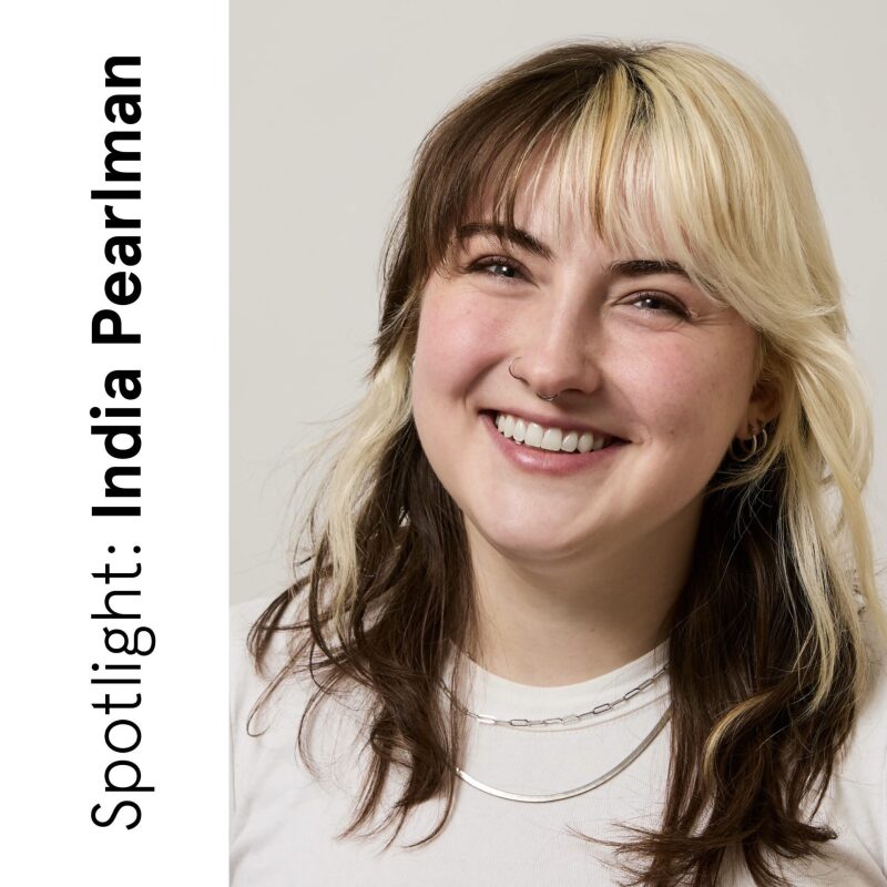 india pearlman spotlight portrait