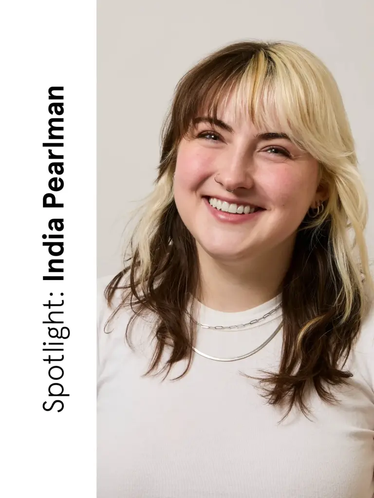 india pearlman spotlight portrait