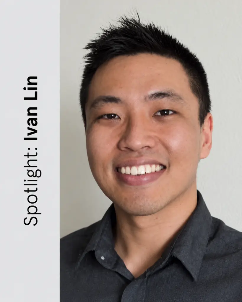Portrait of Ivan Lin, medical device engineer specializing in wearable technology and product development.